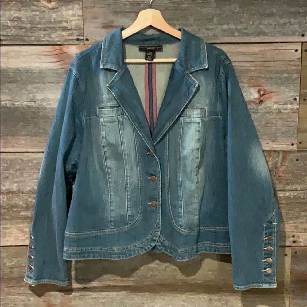 Lane Bryant Venezia Jean Jacket